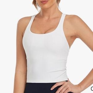 Cute Cropped Tank Tops with Removable Pads